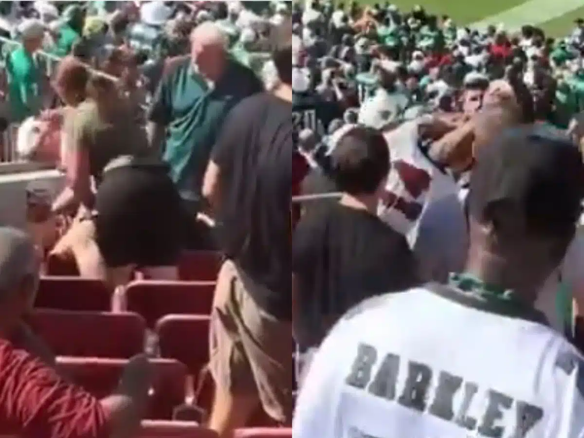 Eagles Fans Are Garbage”: Shocking Fight Broke Out As Eagles Fans Clash At  Buccaneers Game Leaving NFL Fans Outraged - Gridiron Heroics