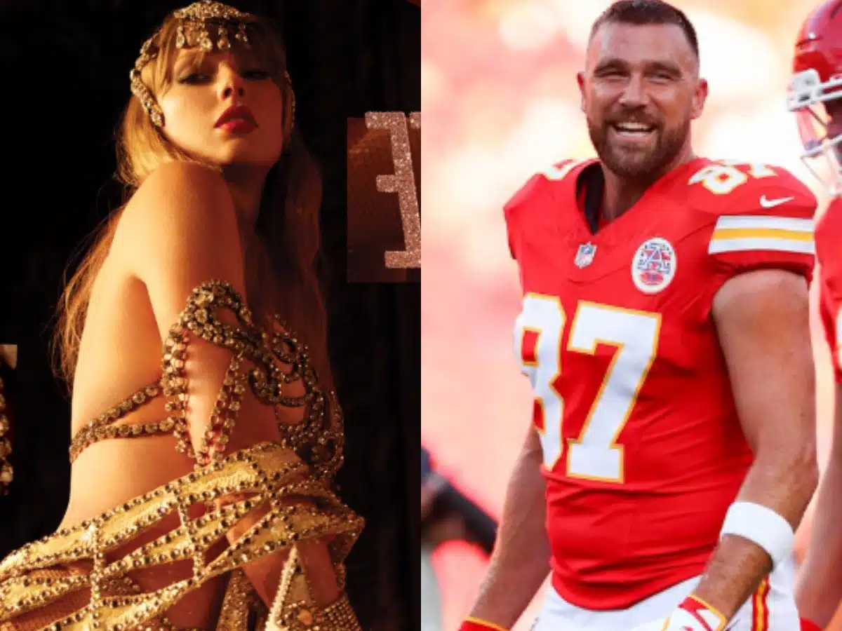 LOOK: Taylor Swift And Travis Kelce Turn Heads With Late-Night 1587 Prime Date After Chiefs Dominate Raiders 2 Taylor Swift Calls Travis Kelce’s NFL Gig the “Real Job” Over Her Halftime Show