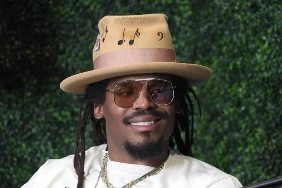 “If You Had Any Type of Intimacy, I Need to Know”: Cam Newton Explains Why He Asked Girlfriend Jasmin Brown for a List of Men She’s Been Slept With 1 Feb 7, 2025; New Orleans, LA, USA; Cam Newton on Radio Row at the Super Bowl LIX media center. Mandatory Credit: Kirby Lee-Imagn Images