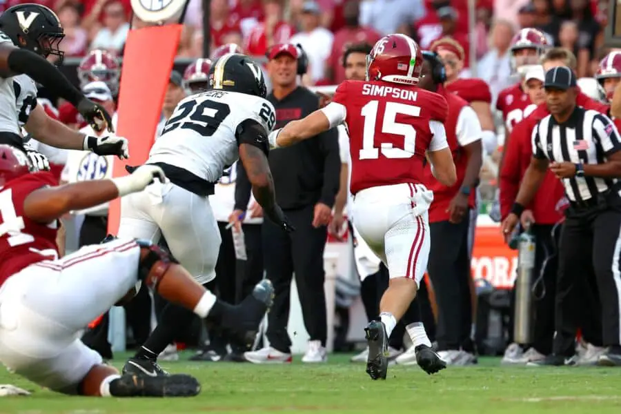 Is Alabama The Favorite To Win The SEC? 1 Alabama Crimson Tide Ty Simpson