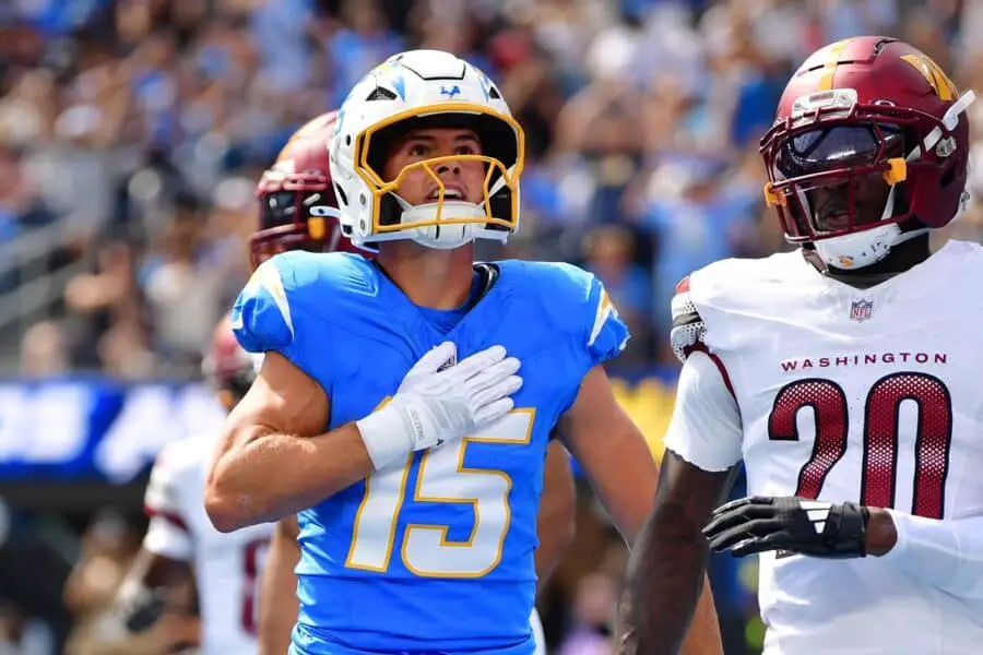 “Pregame Workout”: Ladd McConkey’s Wife Sydney Stays Locked In With Solo Prep Ahead Of Chargers Week 6 Battle USATSI 27255049 168400517 lowres 1