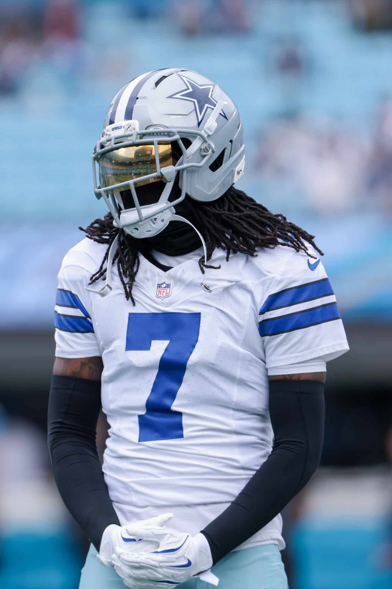 "Sent Him Home" Cowboys' Superstar Not Allowed To Practice, Immediately Sent Home (Breaking) 2 Oct 12, 2025; Charlotte, North Carolina, USA; Dallas Cowboys cornerback Trevon Diggs (7) warms up before the game against the Carolina Panthers at Bank of America Stadium. Mandatory Credit: Scott Kinser-Imagn Images