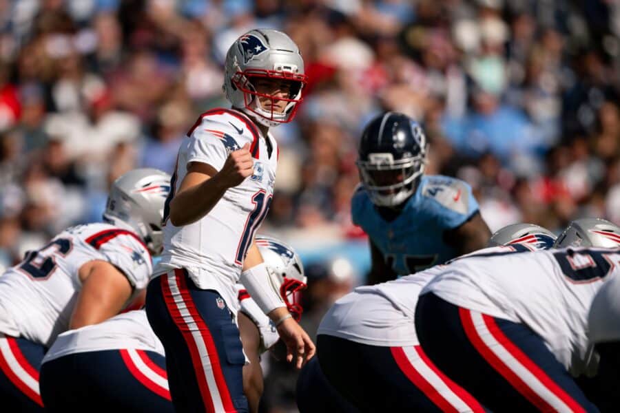 “The Guys Were Making Fun of Me…” Drake Maye on Why He Didn’t Hear MVP Chants During Patriots Game New England Patriots, Drake Maye, NFL