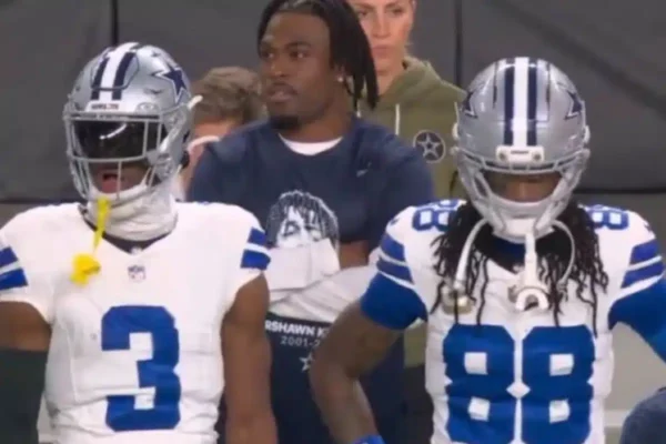 “They’re not getting him,” Dallas Cowboys 5x Pro Bowl WR Ceedee Lamb pour cold water on Micah Parsons recruiting teammate