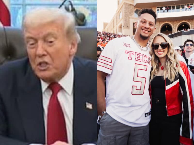 Donald Trump Thanks Patrick Mahomes' Wife Brittany for Her Public Support