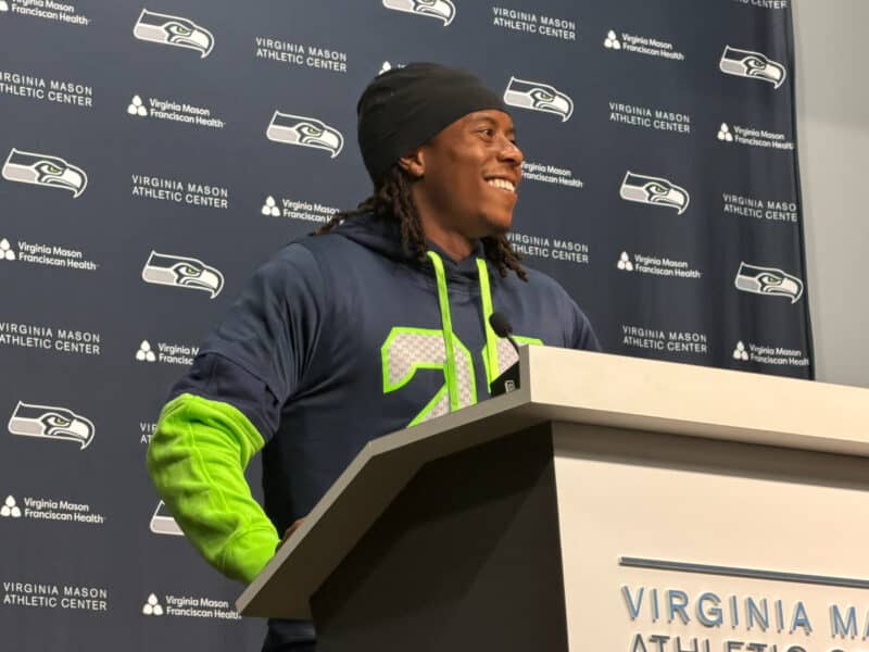 New Seahawks WR Rashid Shaheed Declares He Is Not a Rental