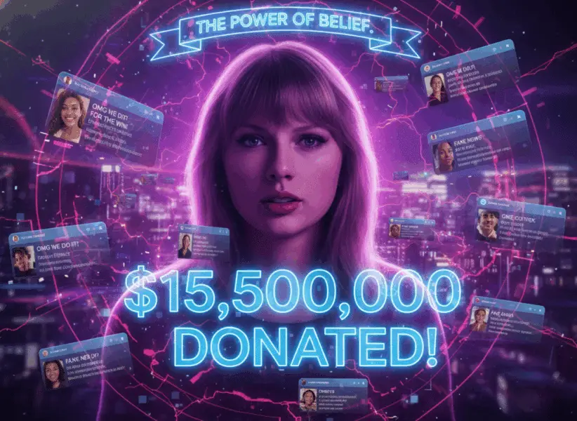 Taylor Swift Fans Make a Fake $15.5 Million Donation Rumor Count for Real