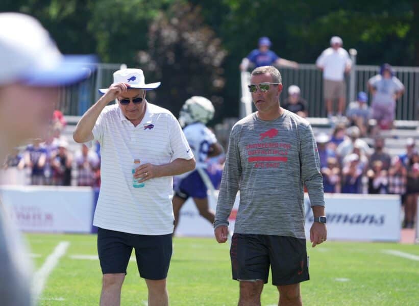 “The Trade Deadline Is Hard”: Buffalo Bills GM Brandon Beane Gets Brutally Honest About Not Making Trades At the NFL Trade Deadline USATSI 26700785 168400517 lowres