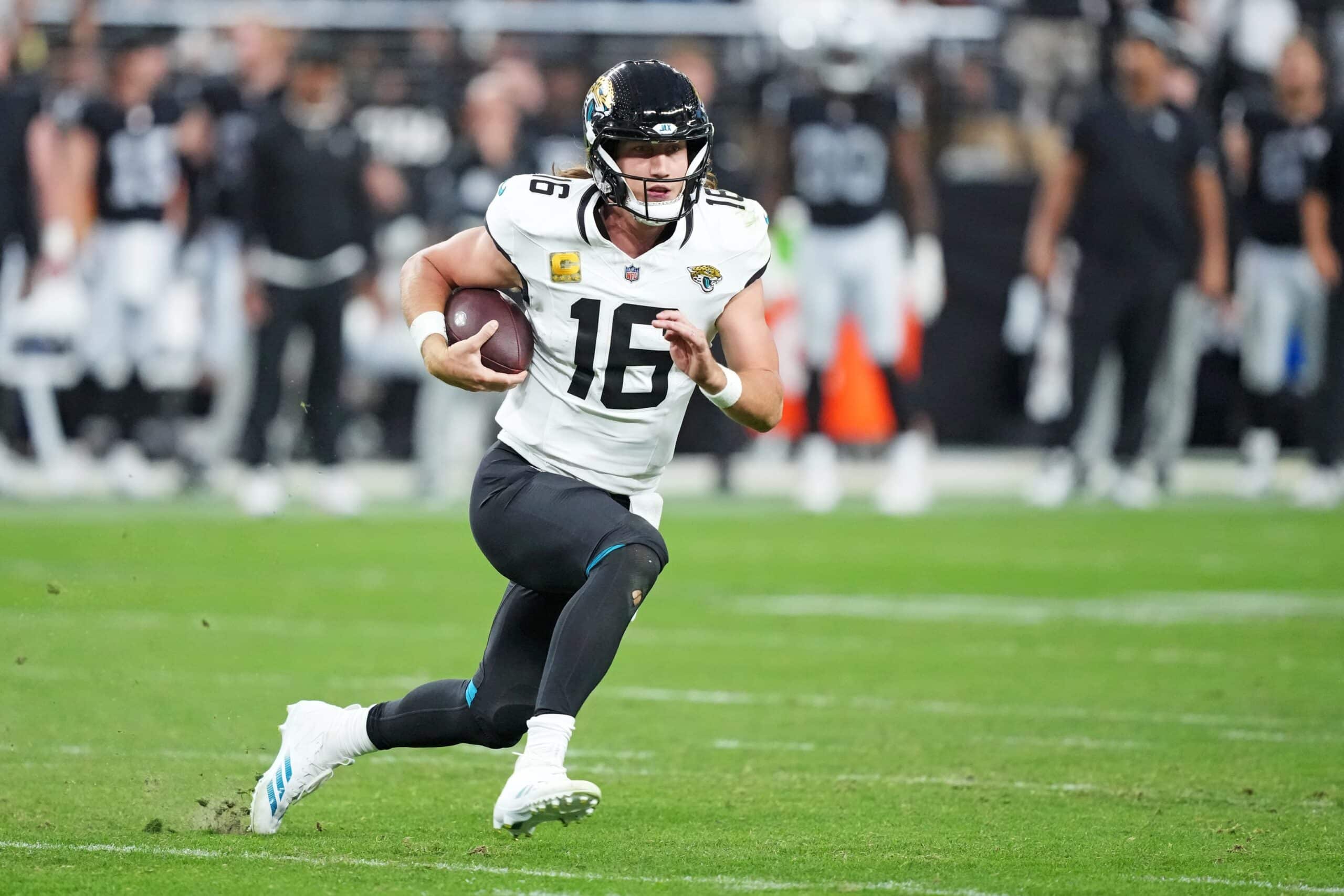 "We Were Up All Night So Sick": Trevor Lawrence’s Wife Marissa Reveals QB Battled Serious Illness Before Taking Field Vs. Raiders 1 USATSI 27489332 168400517 lowres scaled