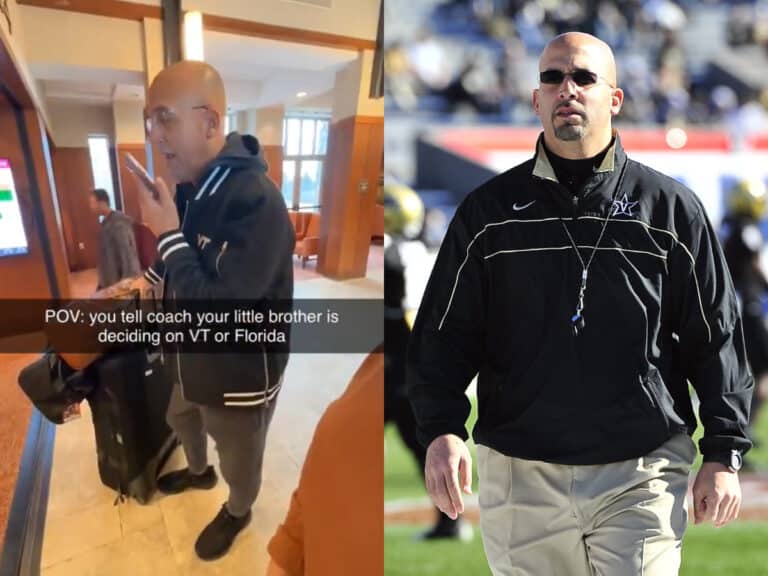 James Franklin Drops Hilarious Voicemail Pitch as Recruiting Fight With Jon Sumrall Heats Up © Jae S. Lee / The Tennessean / USA TODAY NETWORK via Imagn Images