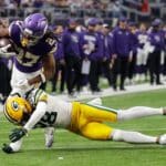 “558k Views” Packers’ Trevon Diggs Embarrassed Right Away Vs Vikings, Cowboys Fans React  (Video)
